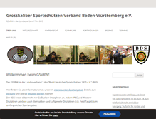 Tablet Screenshot of gsvbw.de